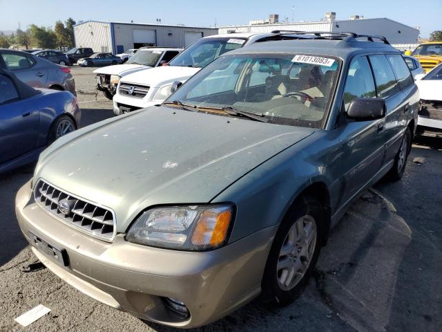 4S3BH675237634170 - 2003 SUBARU LEGACY OUTBACK AWP 绿色 照片 1