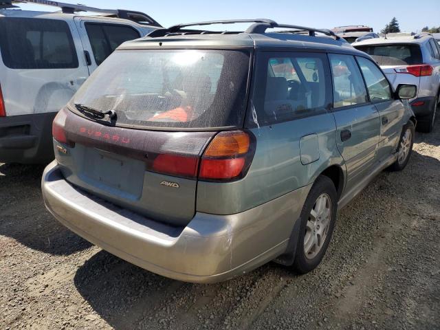 4S3BH675237634170 - 2003 SUBARU LEGACY OUTBACK AWP 绿色 照片 3