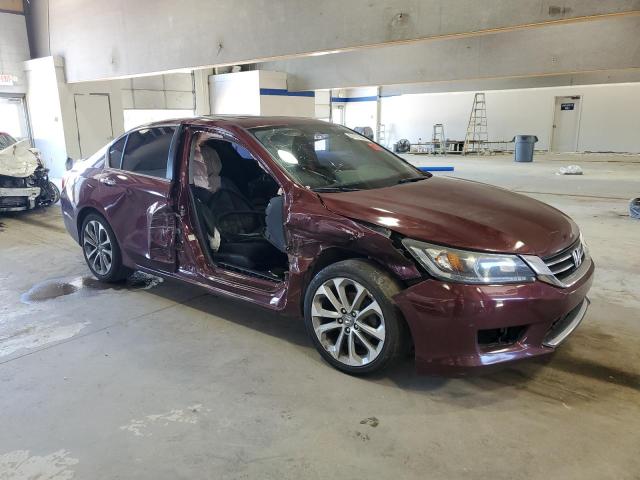 1HGCR2F59FA235776 - 2015 HONDA ACCORD SPORT BURGUNDY photo 4