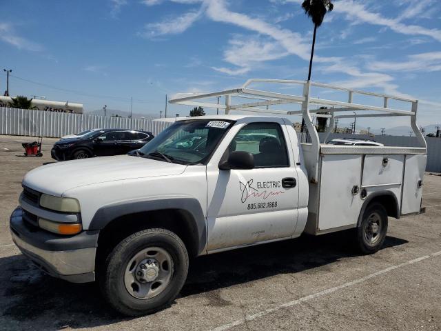 1GCGC24U92Z300567 - 2002 CHEVROLET SILVERADO C2500 WHITE photo 1