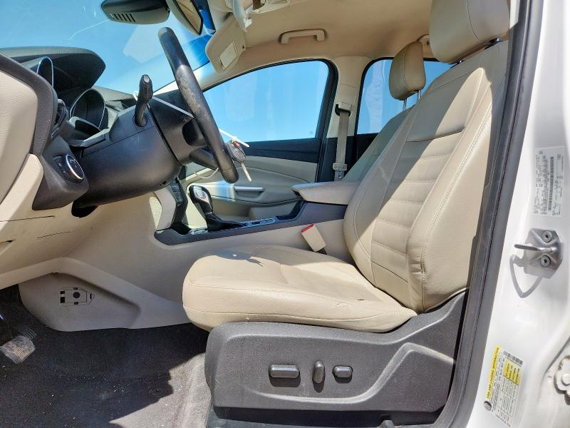 1FMCU9HDXJUC70162 - 2018 FORD ESCAPE SEL Weiß Foto 7