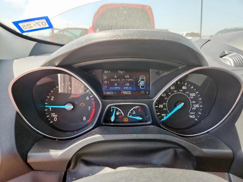 1FMCU9HDXJUC70162 - 2018 FORD ESCAPE SEL Weiß Foto 9