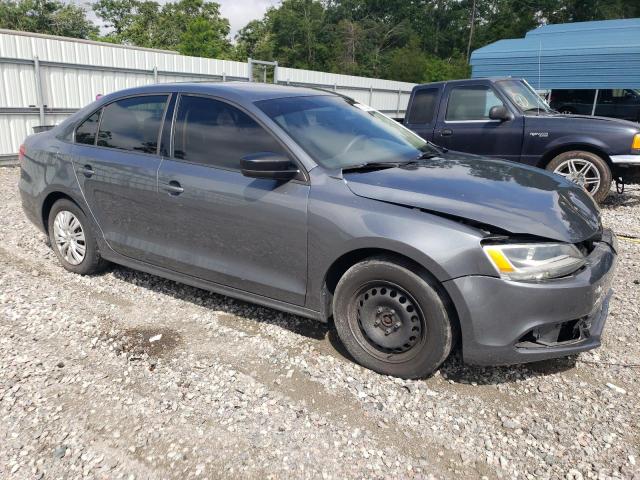 3VW2K7AJ7EM298700 - 2014 VOLKSWAGEN JETTA BASE GRAY photo 4
