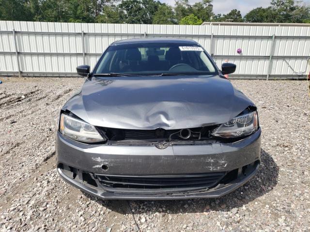 3VW2K7AJ7EM298700 - 2014 VOLKSWAGEN JETTA BASE GRAY photo 5