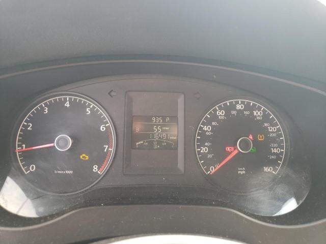 3VW2K7AJ7EM298700 - 2014 VOLKSWAGEN JETTA BASE GRAY photo 9