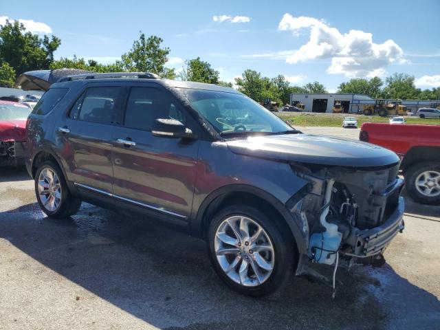 1FM5K8D82FGA69282 - 2015 FORD EXPLORER XLT GRAY photo 4