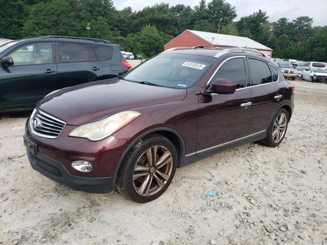 JN1AJ0HR6CM451115 - 2012 INFINITI EX35 BASE 栗色 照片 1