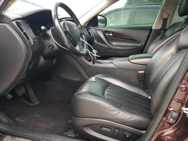 JN1AJ0HR6CM451115 - 2012 INFINITI EX35 BASE 栗色 照片 7