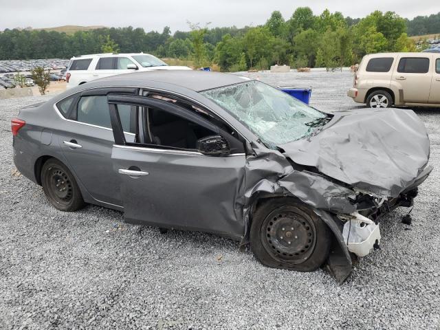 3N1AB7AP3KY228041 - 2019 NISSAN SENTRA S GRAY photo 4