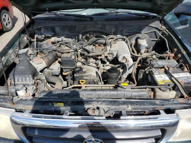 5TESM92N22Z089633 - 2002 TOYOTA TACOMA XTRACAB PRERUNNER მწვანე ფოტო 11