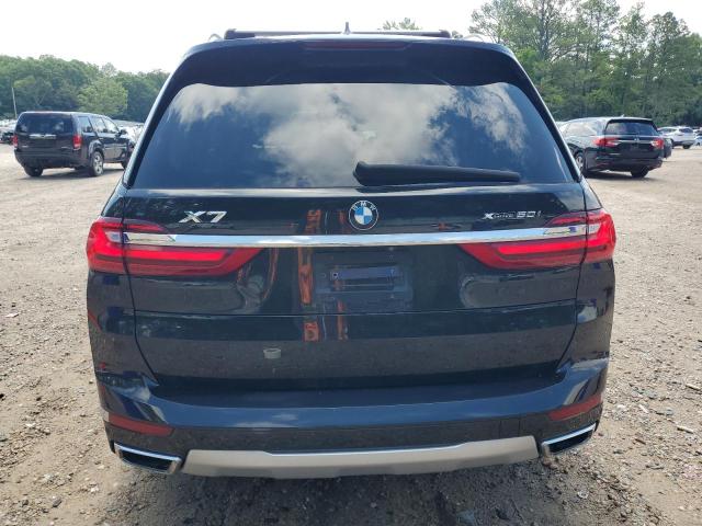 5UXCX4C57KLB40315 - 2019 BMW X7 XDRIVE50I BLACK photo 6