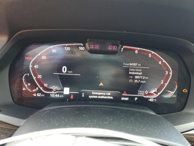 5UXCX4C57KLB40315 - 2019 BMW X7 XDRIVE50I BLACK photo 9