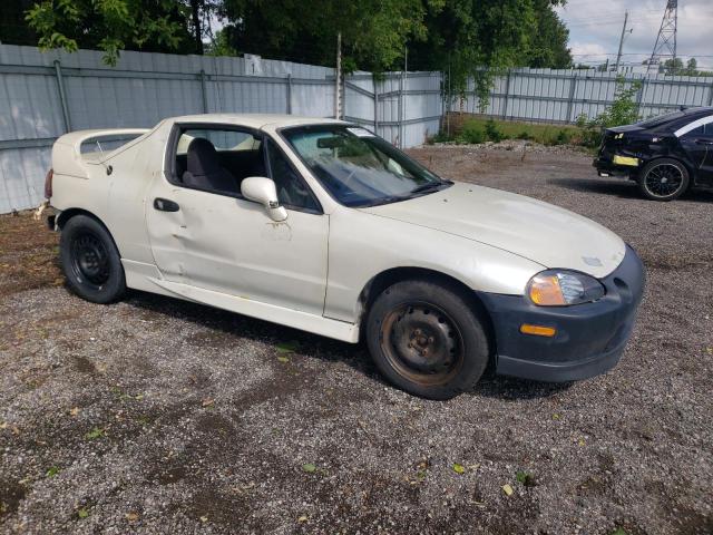 JHMEH6245VS006694 - 1997 HONDA CIVIC DEL SOL S WHITE photo 4