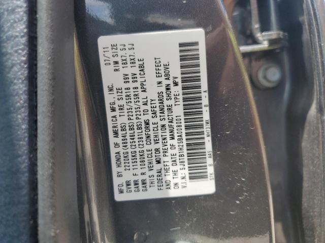 5J8TB1H25BA008001 - 2011 ACURA RDX GRAY photo 14