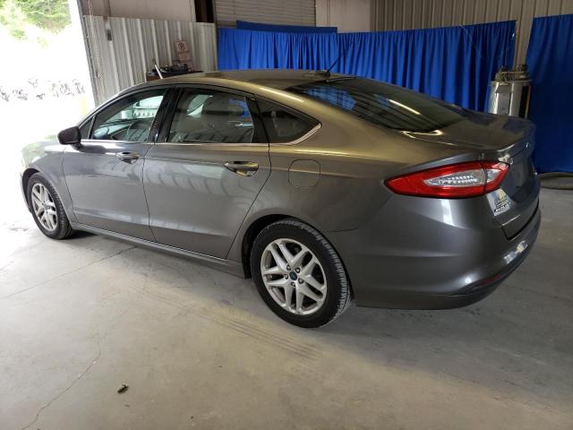 3FA6P0HD8ER225826 - 2014 FORD FUSION SE GRAY photo 2