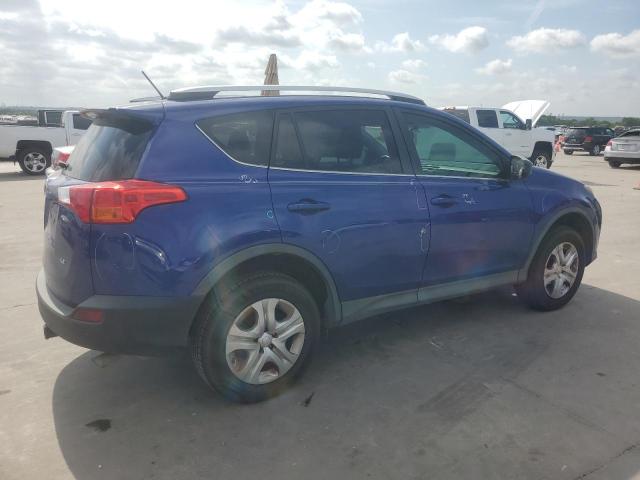 2T3ZFREV9FW140793 - 2015 TOYOTA RAV4 LE BLUE photo 3