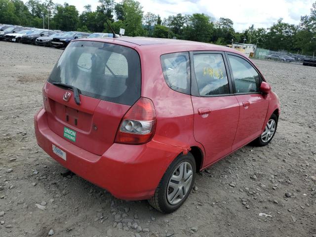 JHMGD37478S036358 - 2008 HONDA FIT RED photo 3