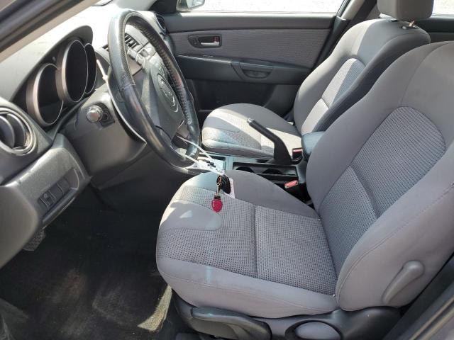 JM1BK343681861150 - 2008 MAZDA 3 HATCHBACK GRAY photo 7