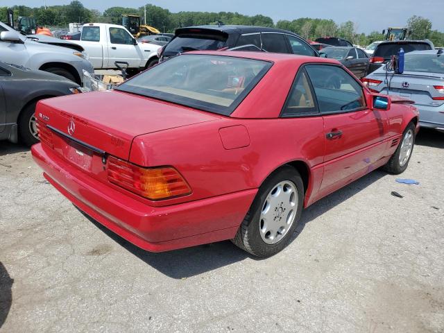 WDBFA63E9SF110044 - 1995 MERCEDES-BENZ SL 320 RED photo 3