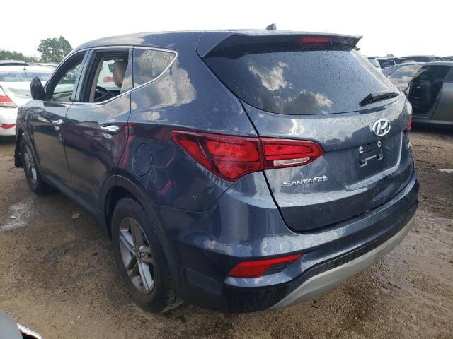 5NMZT3LB8JH092098 - 2018 HYUNDAI SANTA FE S BLUE photo 2