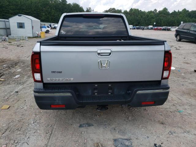 5FPYK2F67JB003329 - 2018 HONDA RIDGELINE RTL SILVER photo 6