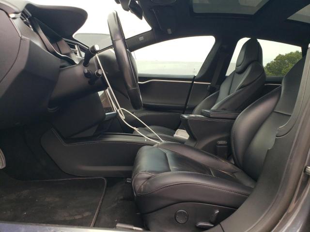 5YJSA1E44HF218544 - 2017 TESLA MODEL S Сріблястий фото 7