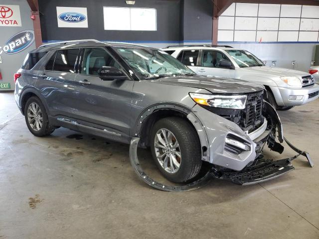 1FMSK7FH0NGA52330 - 2022 FORD EXPLORER LIMITED GRAY photo 4