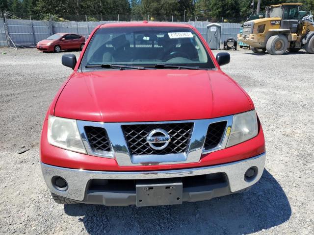 1N6AD0CW1BC444642 - 2011 NISSAN FRONTIER SV RED photo 5