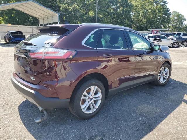 2FMPK3J96LBB28331 - 2020 FORD EDGE SEL MAROON photo 3