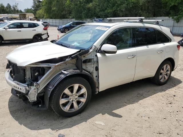 5FRYD4H90GB058279 - 2016 ACURA MDX ADVANCE WHITE photo 1