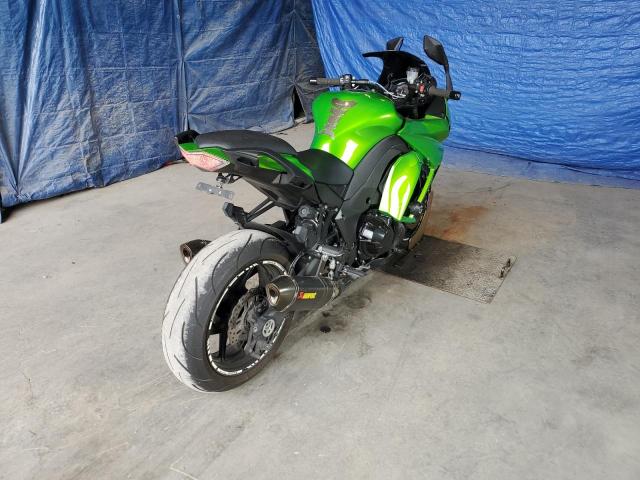 JKAZXCM10EA000499 - 2014 KAWASAKI ZX1000 M GREEN photo 4