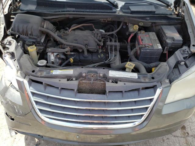 2A4RR5D10AR449953 - 2010 CHRYSLER TOWN & COU TOURING GRAY photo 12