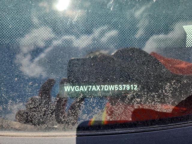WVGAV7AX7DW537912 - 2013 VOLKSWAGEN TIGUAN S 银色 照片 13