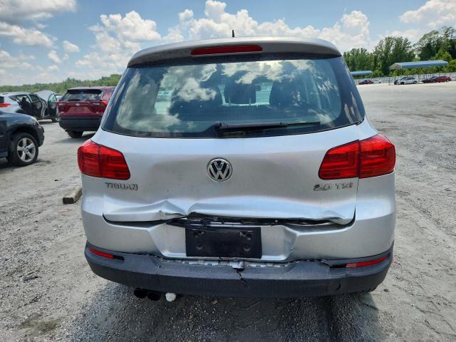 WVGAV7AX7DW537912 - 2013 VOLKSWAGEN TIGUAN S 银色 照片 6