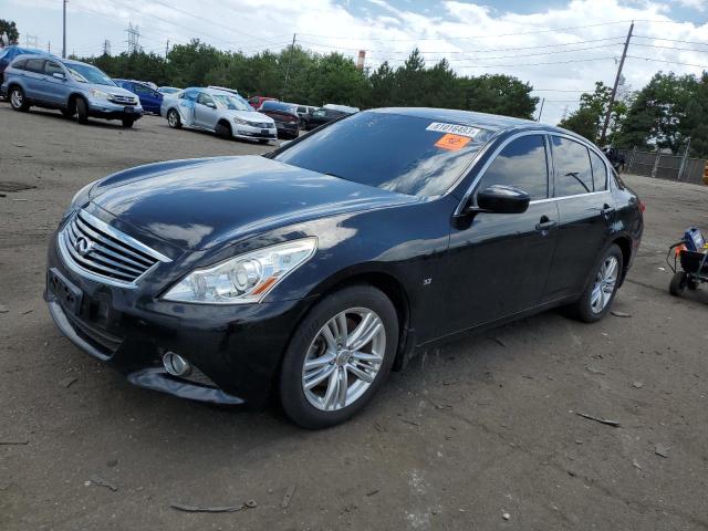 JN1CV6AR8FM520837 - 2015 INFINITI Q40 BLACK photo 1