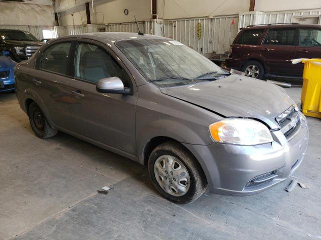 KL1TD5DE5BB196312 - 2011 CHEVROLET AVEO LS 灰色 照片 4