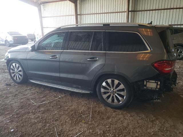 4JGDF6EE8HA981199 - 2017 MERCEDES-BENZ GLS 450 4MATIC GRAY photo 2