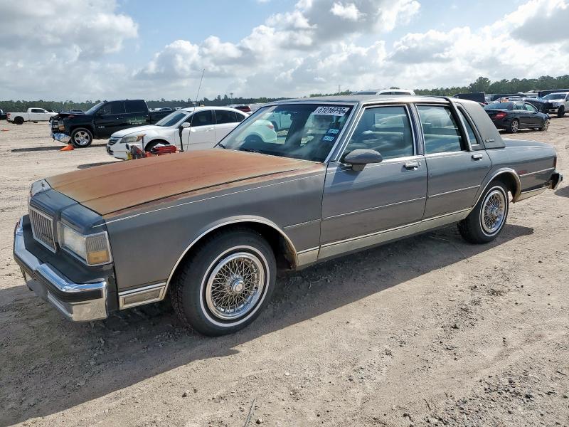 1G1BU51E1KA127303 - 1989 CHEVROLET CAPRICE CLASSIC BROUGHAM GRAY photo 1