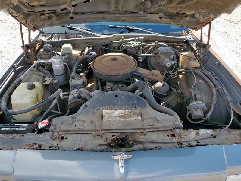 1G1BU51E1KA127303 - 1989 CHEVROLET CAPRICE CLASSIC BROUGHAM GRAY photo 11