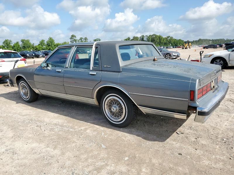 1G1BU51E1KA127303 - 1989 CHEVROLET CAPRICE CLASSIC BROUGHAM GRAY photo 2