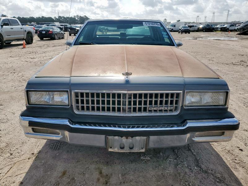 1G1BU51E1KA127303 - 1989 CHEVROLET CAPRICE CLASSIC BROUGHAM GRAY photo 5