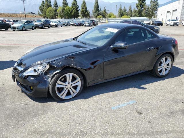 WDBWK5EA9AF229535 - 2010 MERCEDES-BENZ SLK 300 BLACK photo 1