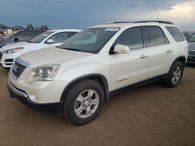 1GKEV33737J169777 - 2007 GMC ACADIA SLT-2 WHITE photo 1