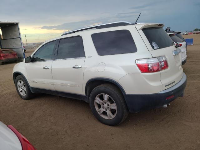 1GKEV33737J169777 - 2007 GMC ACADIA SLT-2 WHITE photo 2