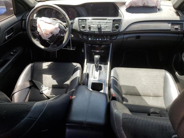 1HGCR2F53GA142446 - 2016 HONDA ACCORD SPORT BLUE photo 8