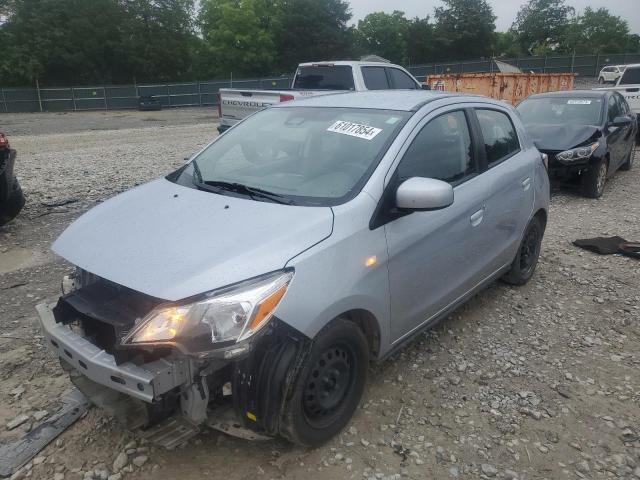 ML32AUHJ4MH007876 - 2021 MITSUBISHI MIRAGE ES SILVER photo 1