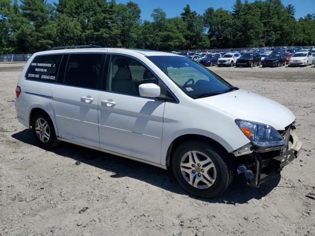 5FNRL38767B405101 - 2007 HONDA ODYSSEY EXL WHITE photo 4