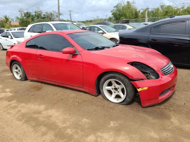 JNKCV54E13M209602 - 2003 INFINITI G35 RED photo 4