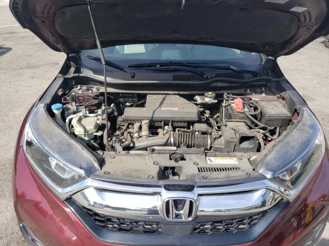 7FARW1H8XJE031723 - 2018 HONDA CR-V EXL BURGUNDY photo 11