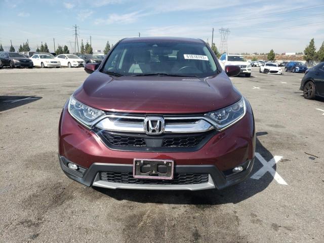 7FARW1H8XJE031723 - 2018 HONDA CR-V EXL BURGUNDY photo 5